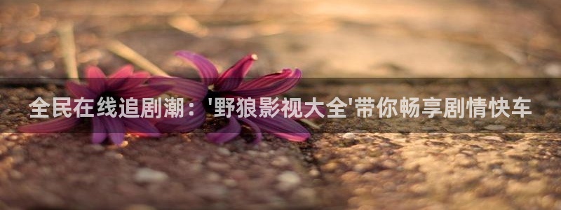 青柠影视在线观看免费高：全民在线追剧潮：\'野狼影视大全\'带你畅享剧情快车